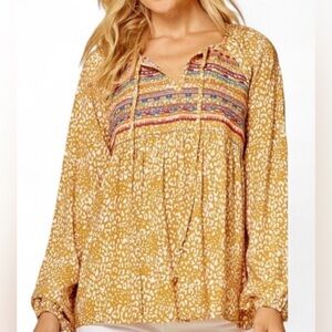 Savanna Jane Multicolor Embroidered Tunic